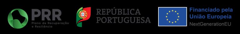 PRR — Plano de Recuperação e Resiliência | República Portuguesa | Financiado pela União Europeia – NextGenerationEU